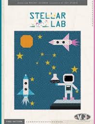 Stellar Lab Quilt Kit 76.5 x 89.5"