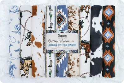 Echoes Of The Range Cuddle 9 Fat Quarter Pack
