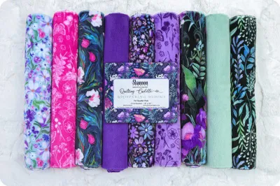 Whispering Blooms Cuddle 9 Fat Quarter Pack