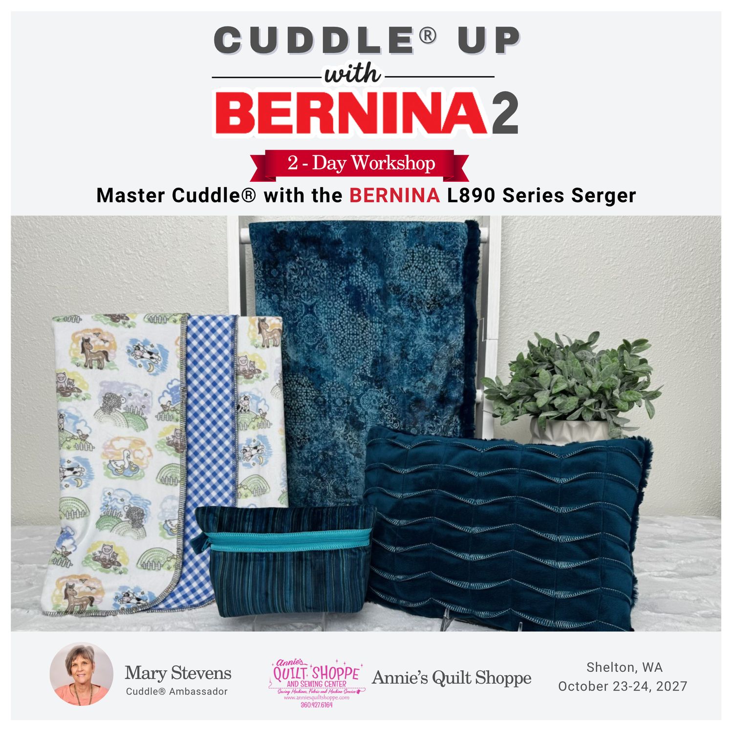Cuddle Up Two with Bernina