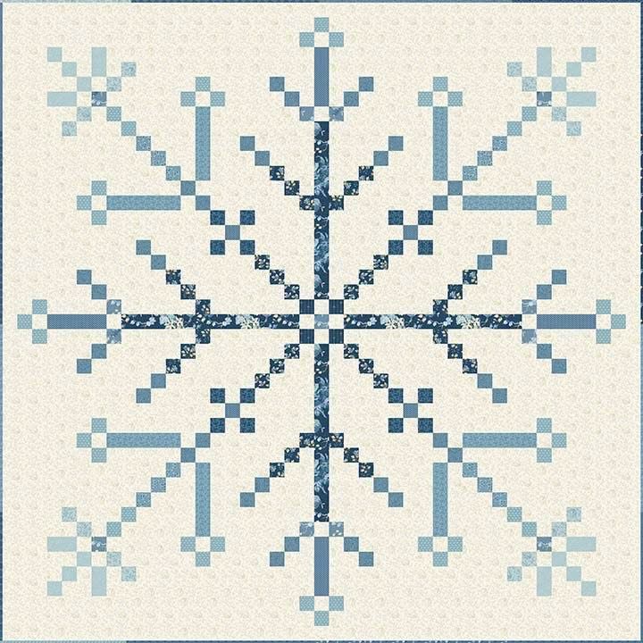 Winter's Lace Block of the Month