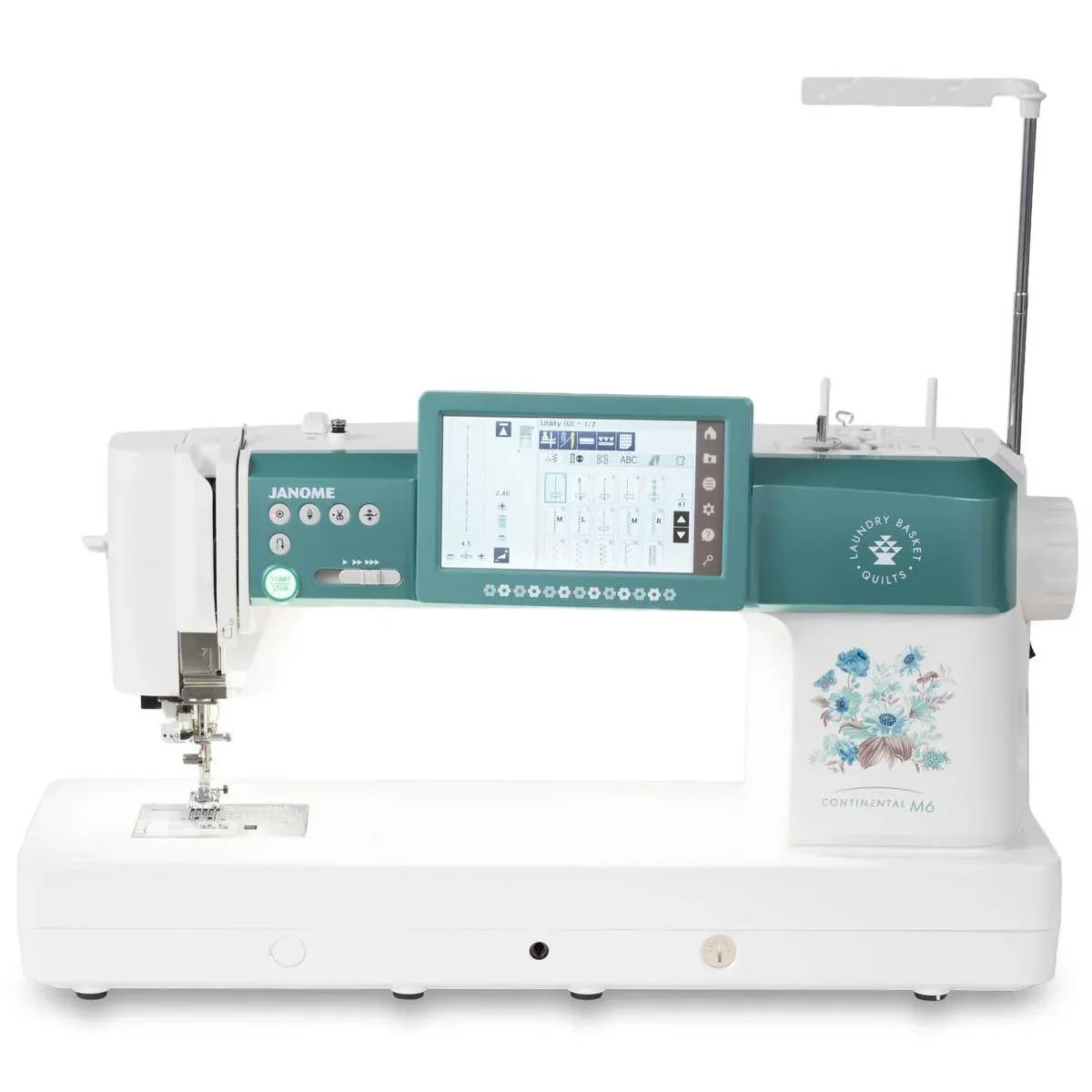 Janome Continental M6 Laundry Basket Quilts Edition