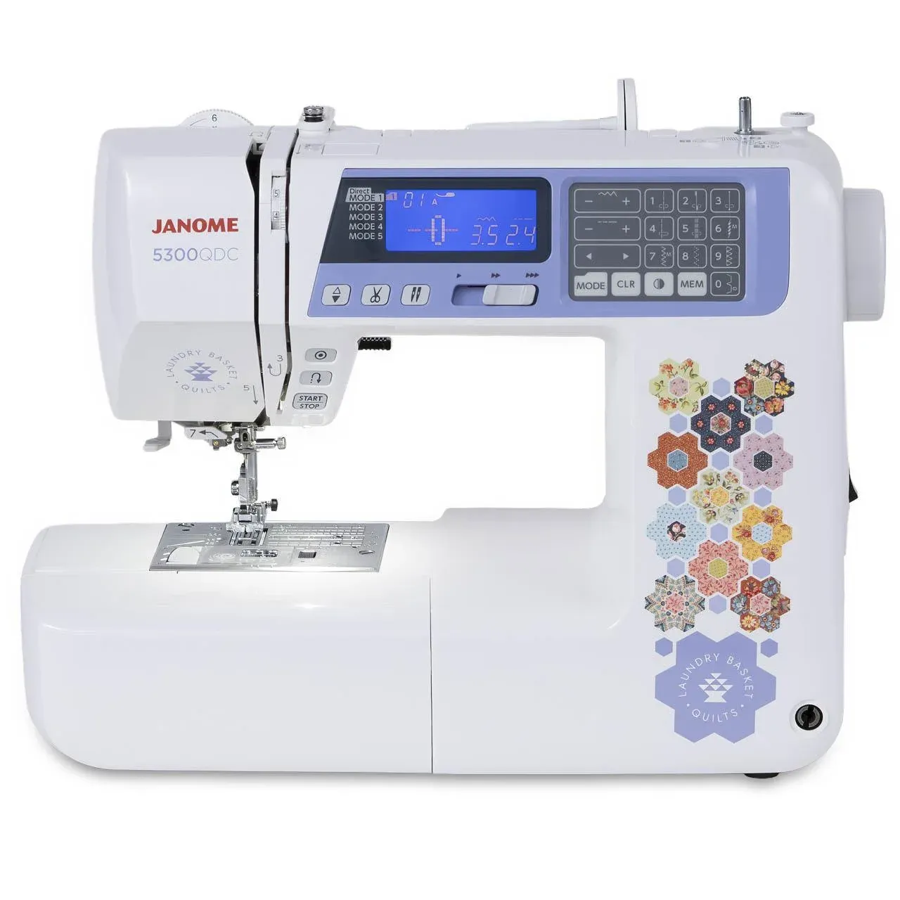 Janome 5300 QDC Laundry Basket Quilts