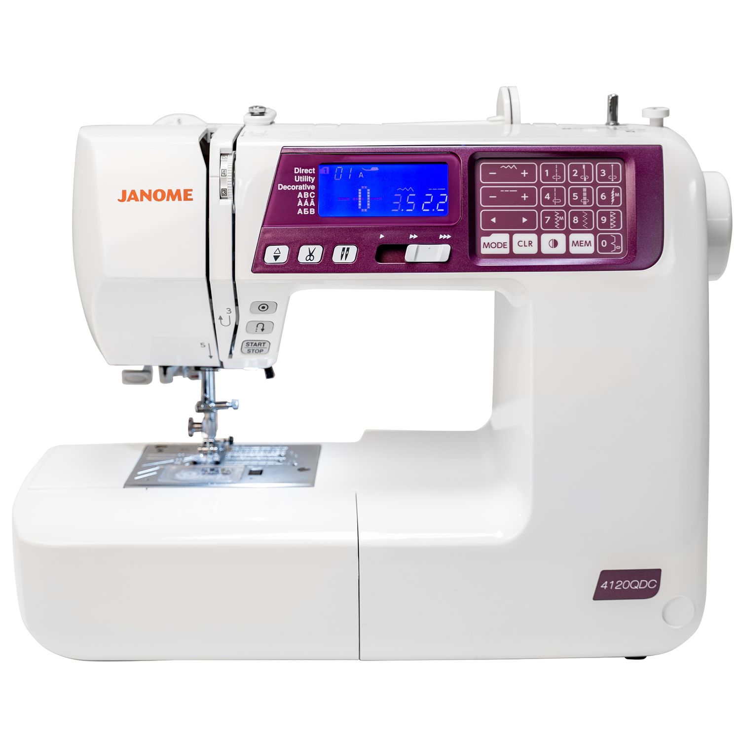PO Janome 4120 QDC-G