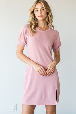 Sort sleeve mini dress