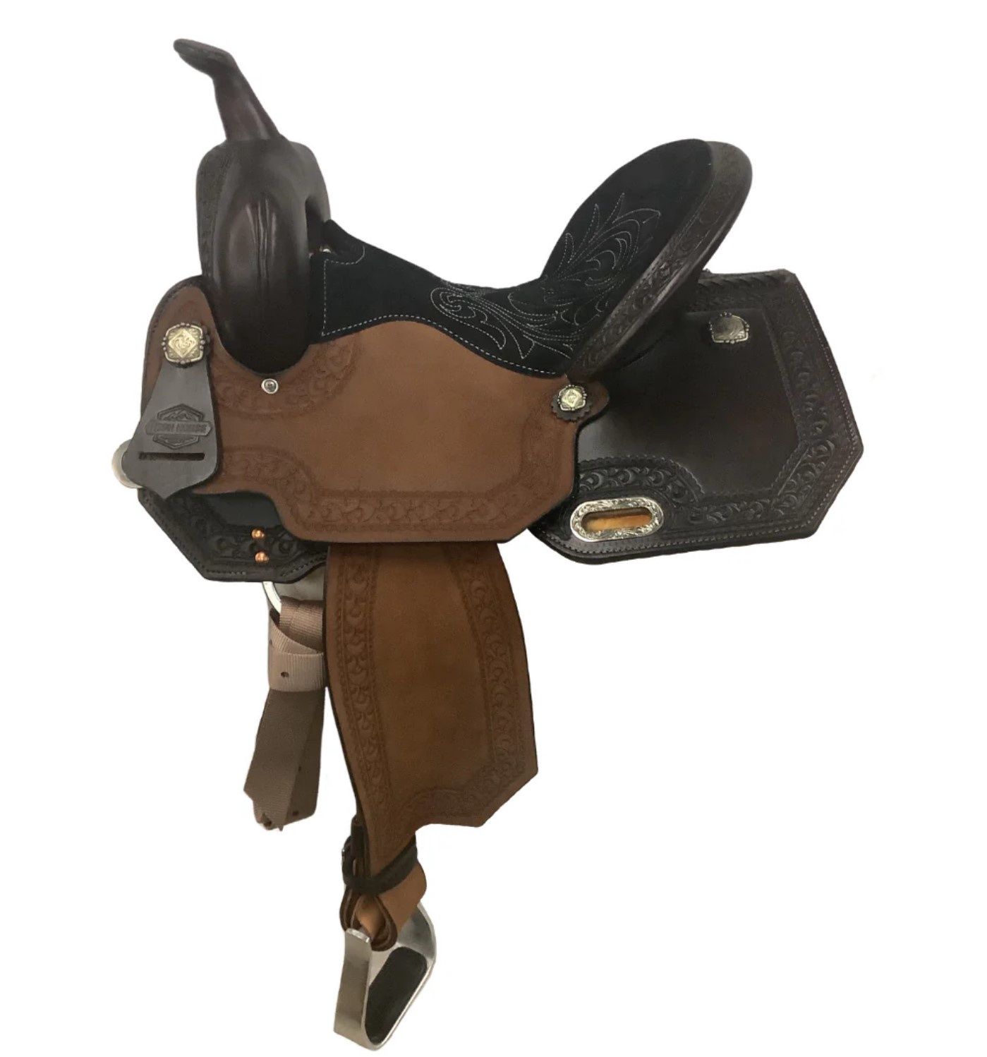 JBW 14&quot; Circle Y High Horse Windcrest Barrel Saddle