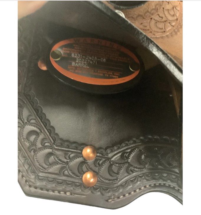JBW 14" Circle Y High Horse Windcrest Barrel Saddle