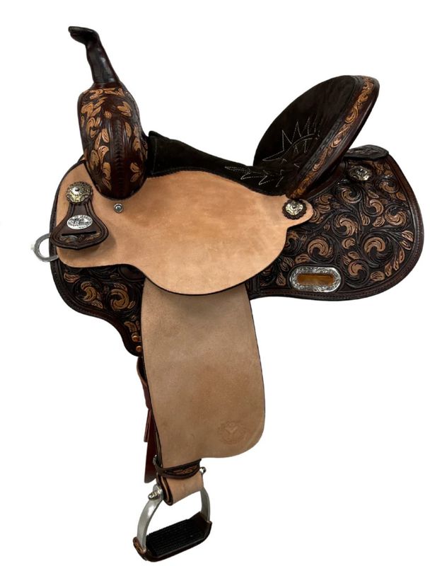 JBW 14&quot; Circle Y KK New Frontier Barrel Saddle
