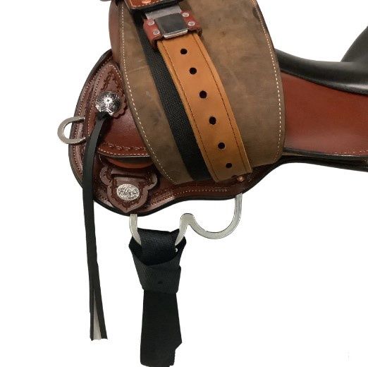 JBW 17" Circle Y Salt River Flex Trail Saddle - Wide