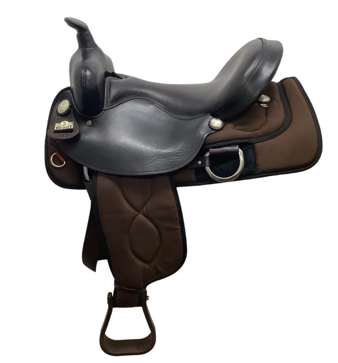 Used JBW 17&quot; Big Horn Cordura Trail Saddle