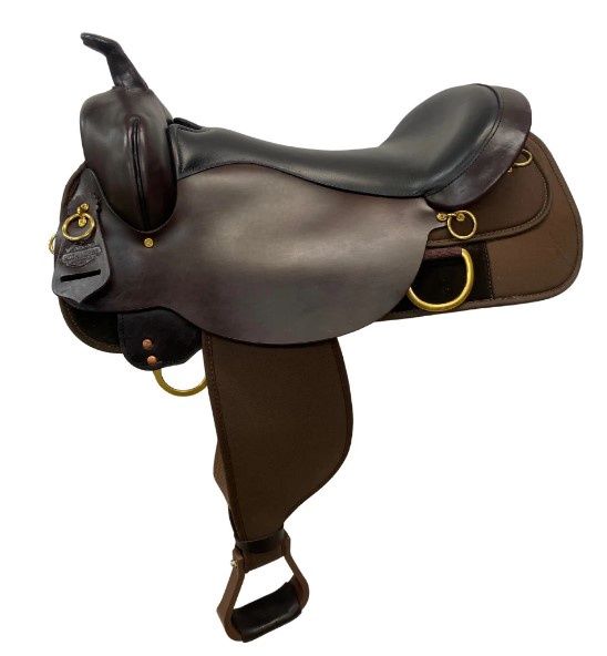 JBW 18.5&quot; Circle Y Big Rock Cordura Trail Saddle