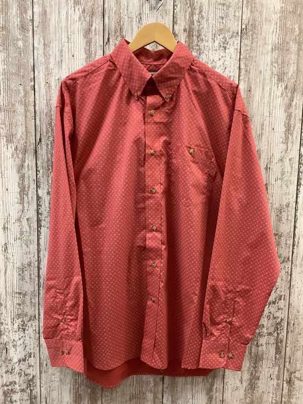 Wrangler Classic Button Down Red Starburst LS