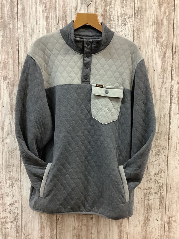 Wrangler Quilted Quarter Snap Pullover LS