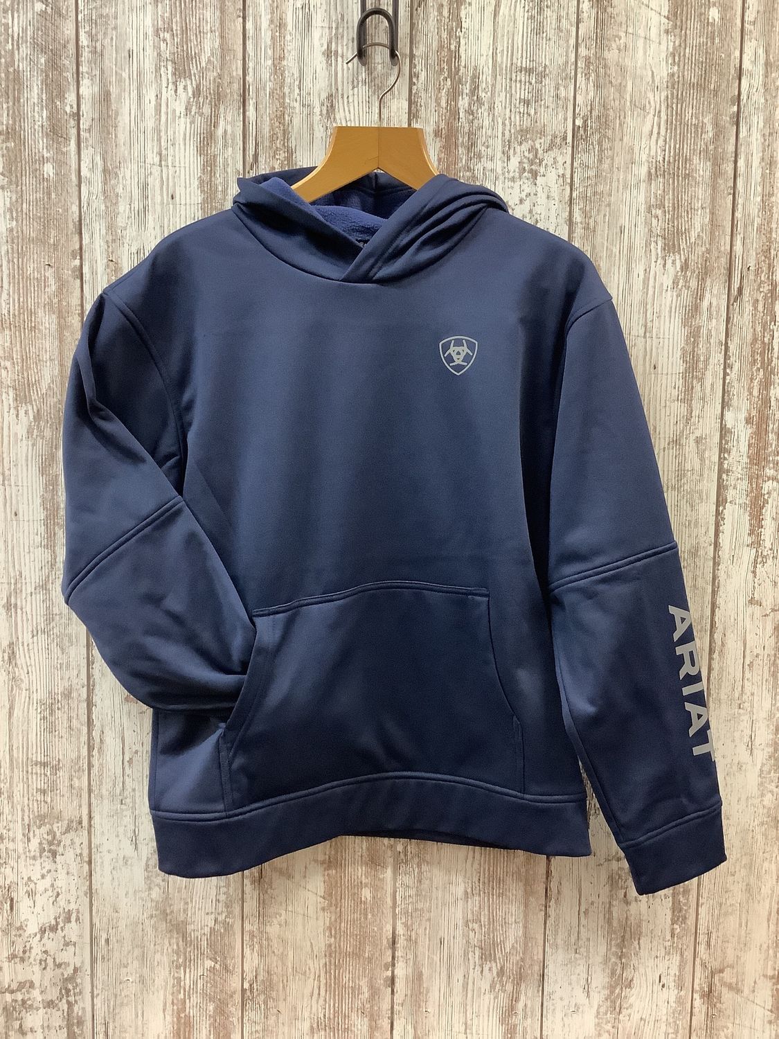 Ariat Tek Fleece 2.0 American Circle Hood Navy Heather
