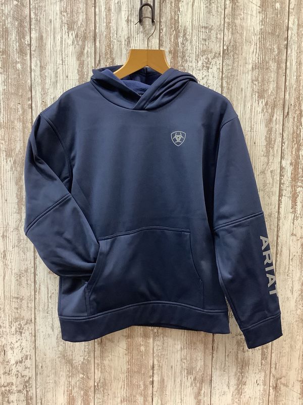 Ariat Tek Fleece 2.0 American Circle Hood Navy Heather
