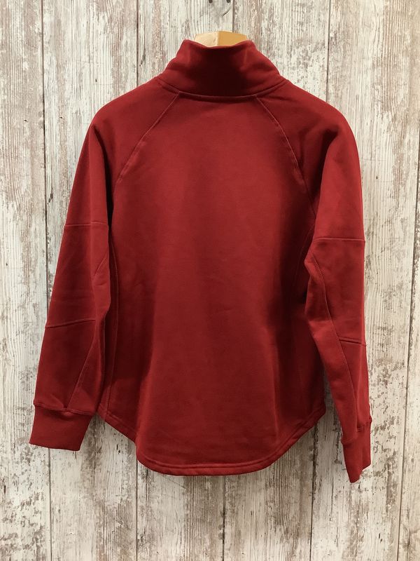 Ariat Rebar Work Oversized Funnel Sweatshirt Red Dahlia