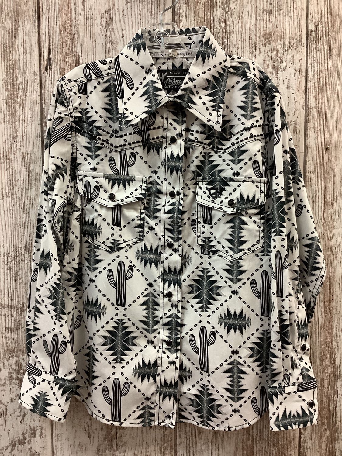 Cowgirl Hardware Aztec Saguaro LS Snap