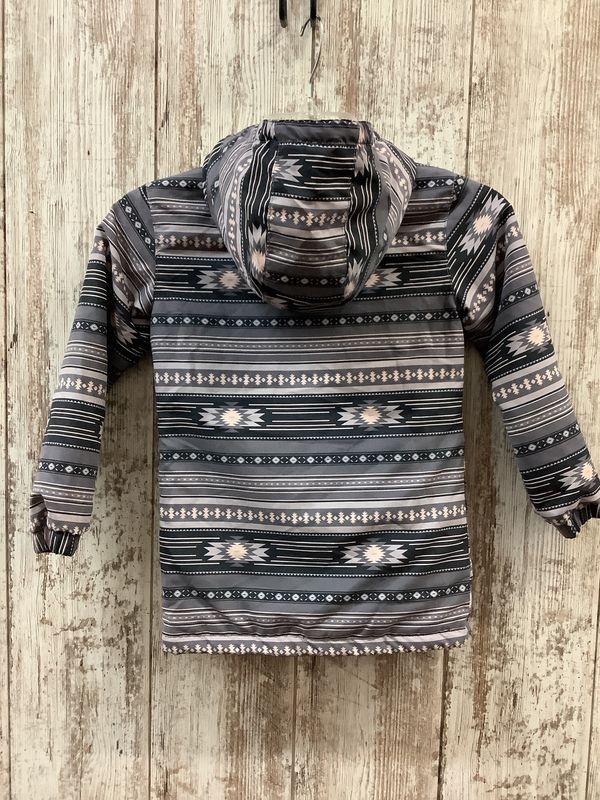 Cruel Girl Southwestern Stripe Softshell Hooded Jacket