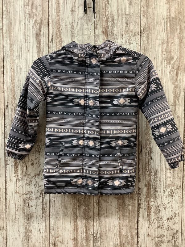 Cruel Girl Southwestern Stripe Softshell Hooded Jacket