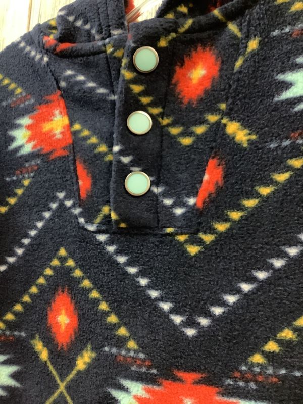 Cruel Girl's Navy Southwest Fleece Hoodie
