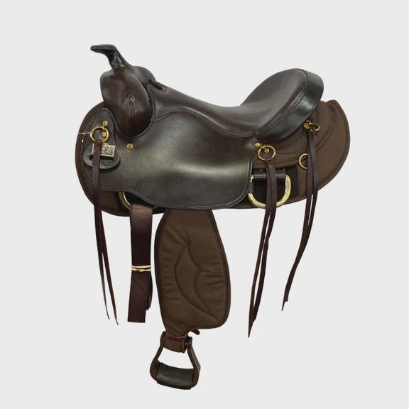 JBW 16&quot; Flat Top Big Horn Cordura Trail Saddle