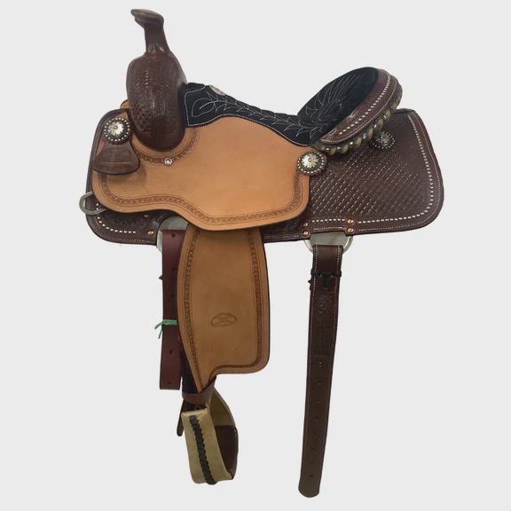 JBW 14.5&quot; Wide Bar Billy Cook Lady All Around Saddle