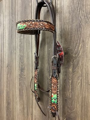 JBW Circle Y Headstall Cactus Country