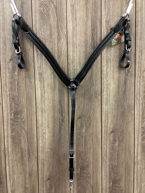 JBW Circle Y Breast Collar Shaped Shell