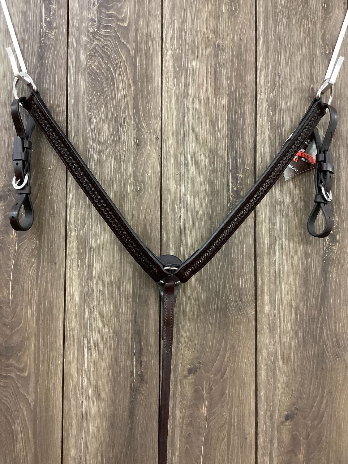 JBW Circle Y Breast Collar Rope/Shell Tooling