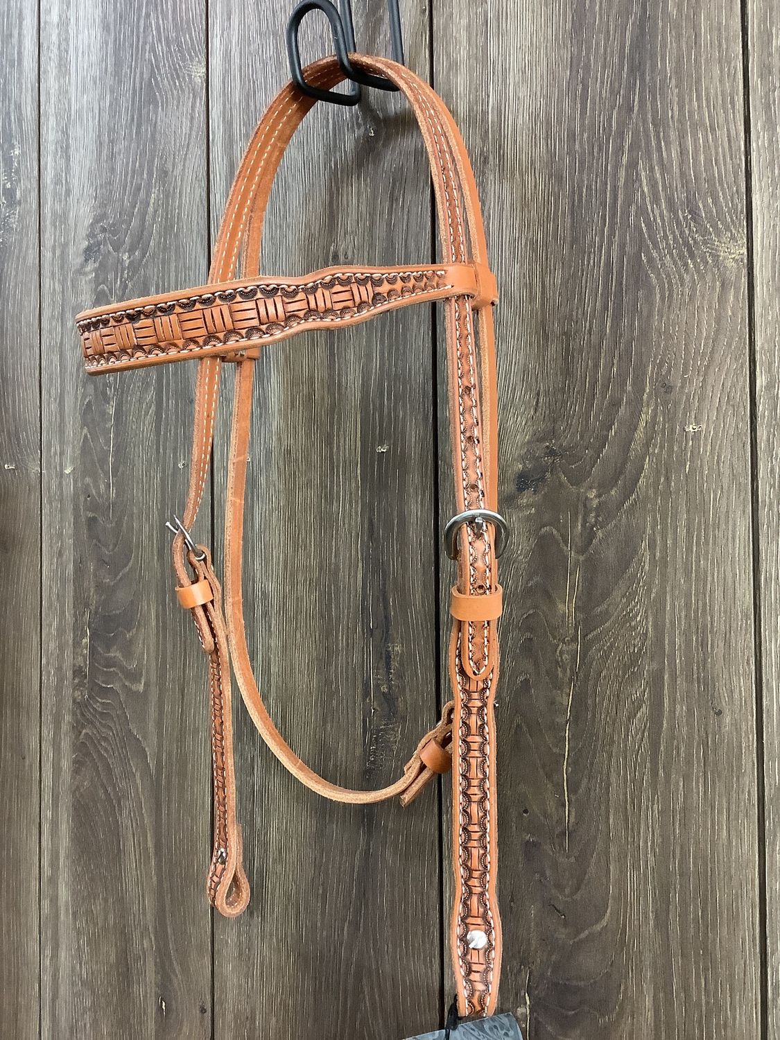 JBW Circle Y Browband Headstall Box Stamp