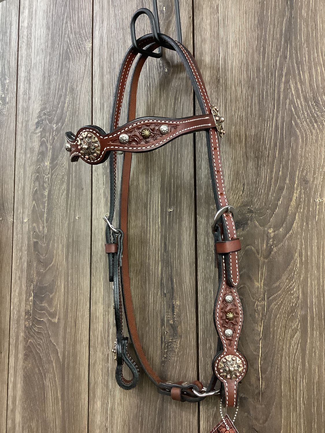 JBW Circle Y Browband Headstall Cob Size Spider Tool
