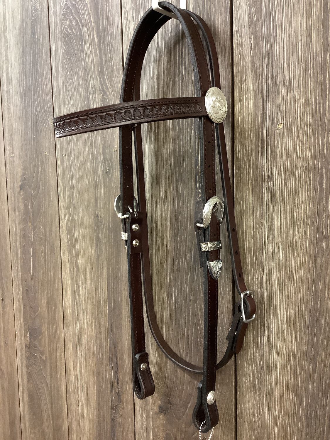 JBW Circle Y Browband Headstall Shell Tooling