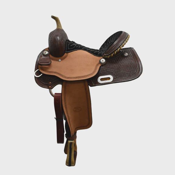 JBW1 14&quot; Billy Cook Barrel Saddle - Wide