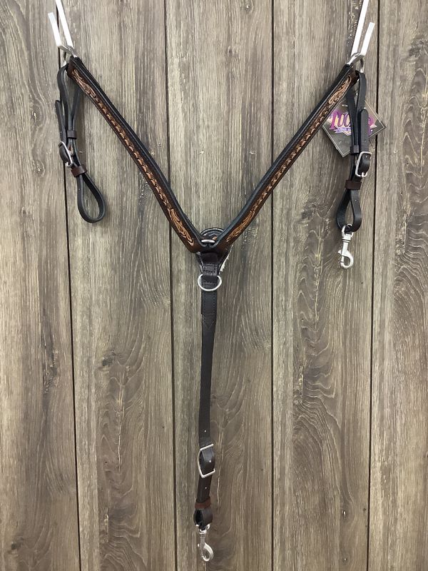 JBW Tucker Breast Collar Contoured-Vintage