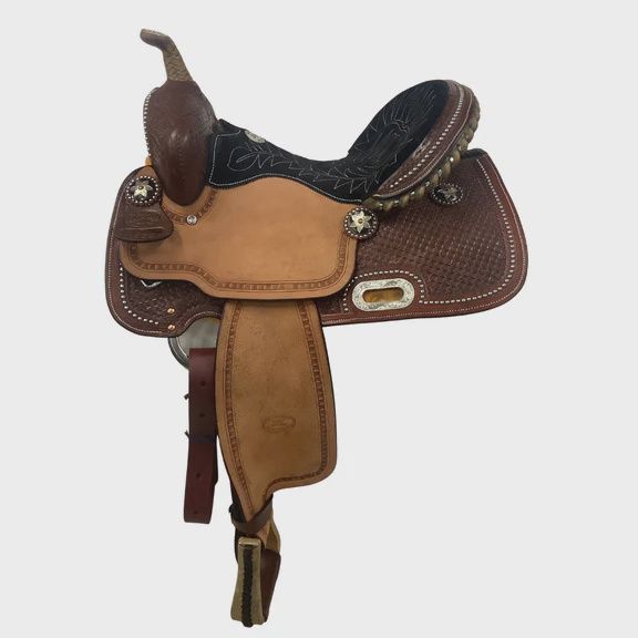 JBW 14&quot; Billy Cook Barrel Saddle - Wide
