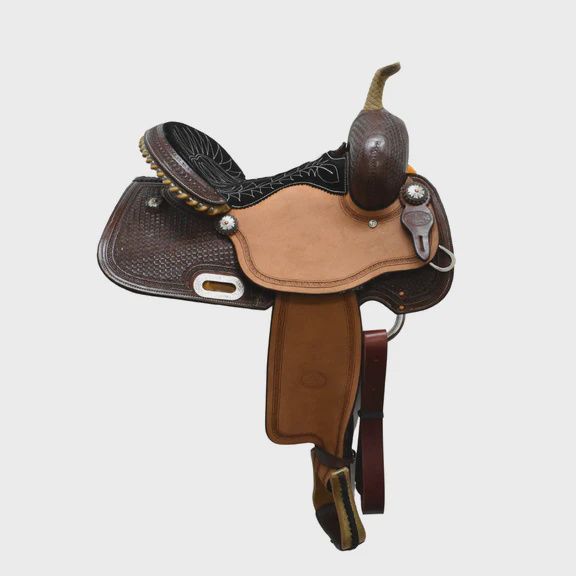 JBW1 14" Billy Cook Barrel Saddle - Wide