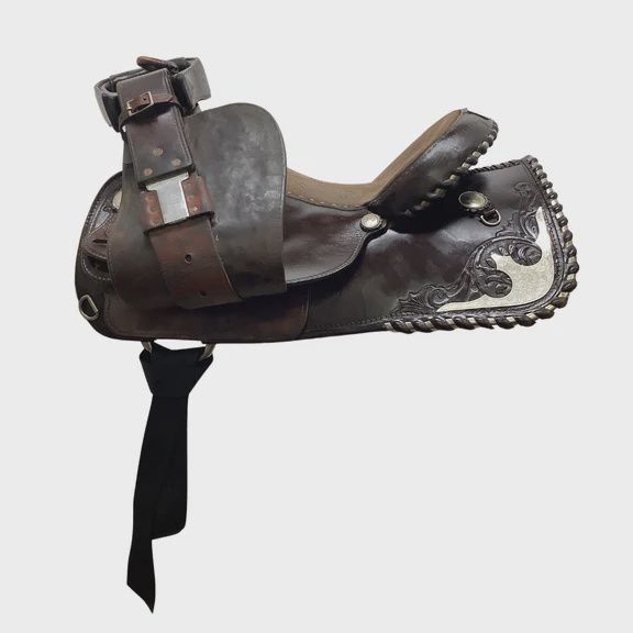 JBW USED 15" WIDE CIRCLE Y EQUITATION SHOW/TRAIL SADDLE #28780118309