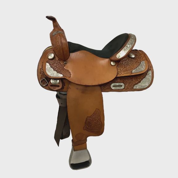 JBW USED TEXTAN 15&quot; REG BAR SHOW SADDLE
