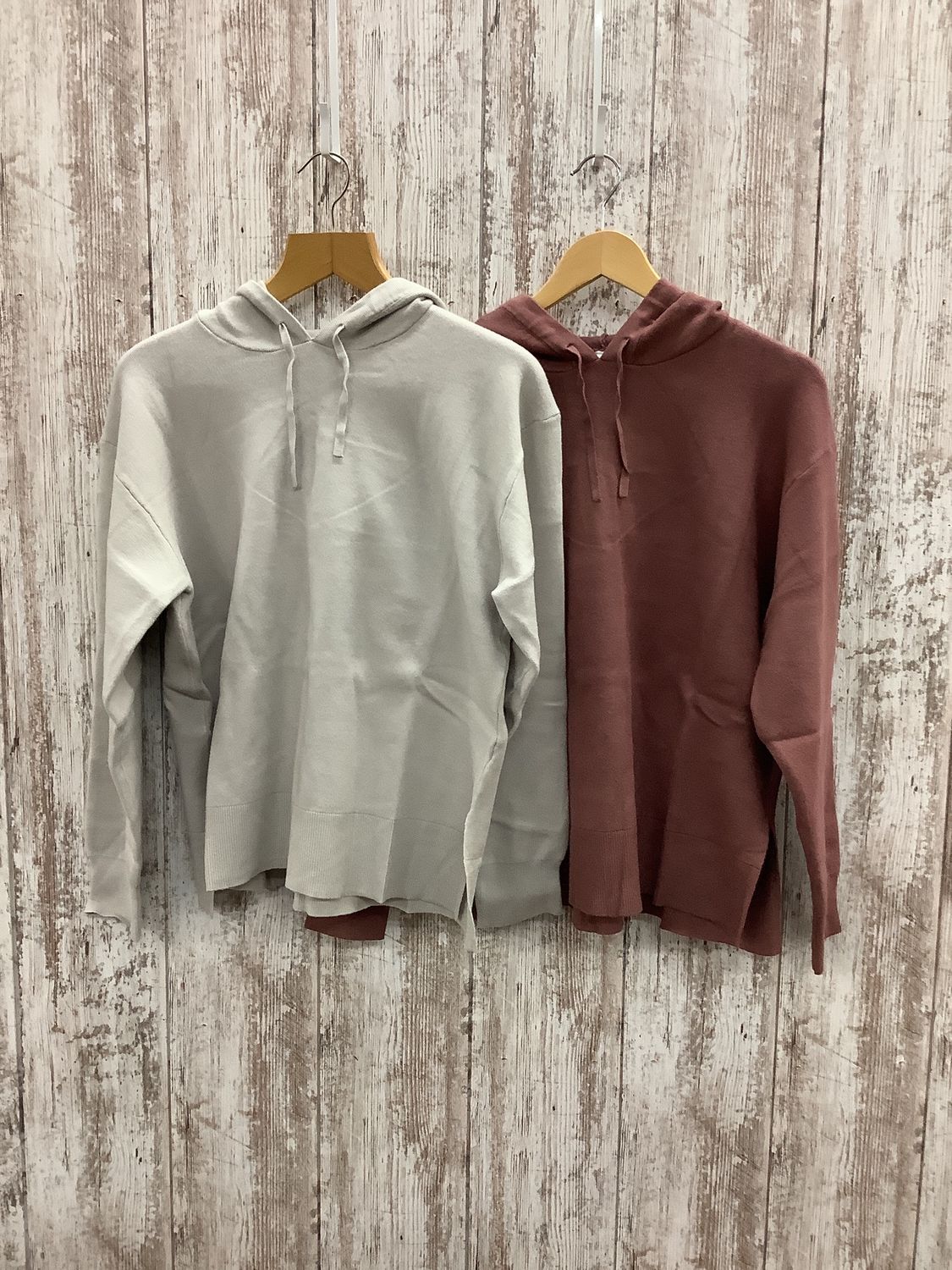 WL Hooded Sweater with Side Slits