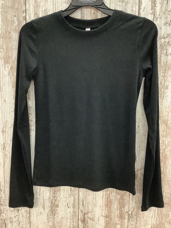 WL Fitted Ribbed Long Sleeve Knit Top