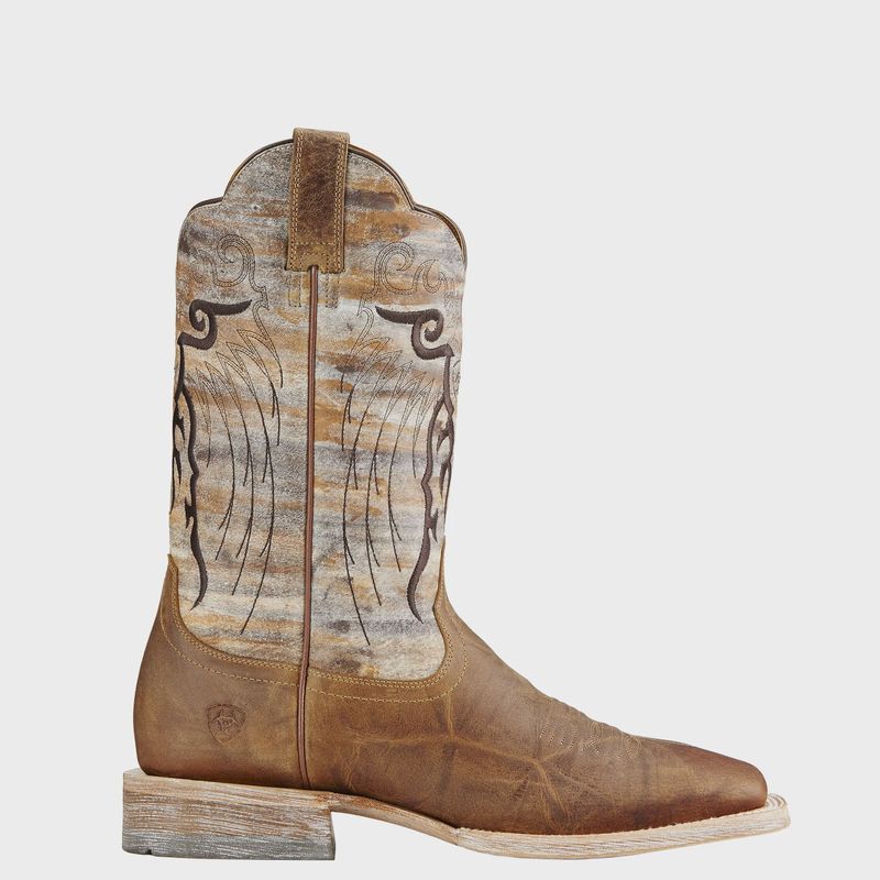 Ariat Mesteno Dust Devil Tan Marble Western Boot