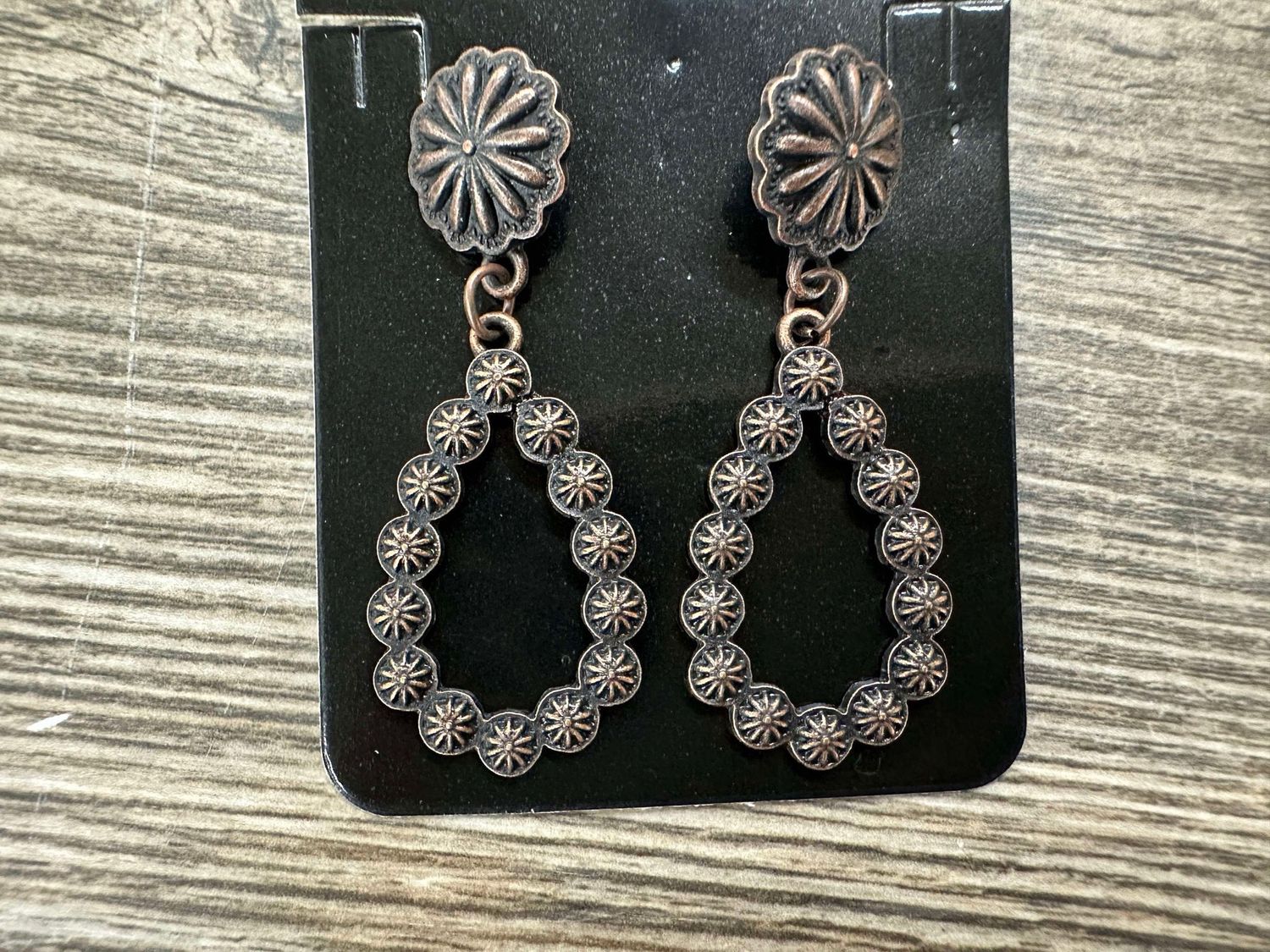 Bronze Studded Earrings
