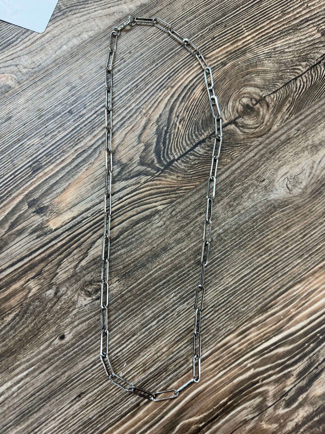 Silver Chain Necklace
