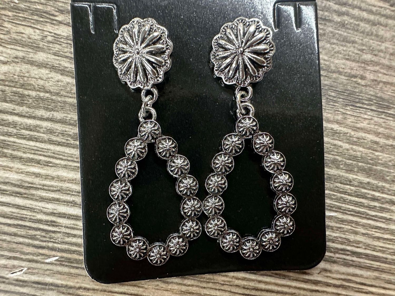 Silver Studded Earrings