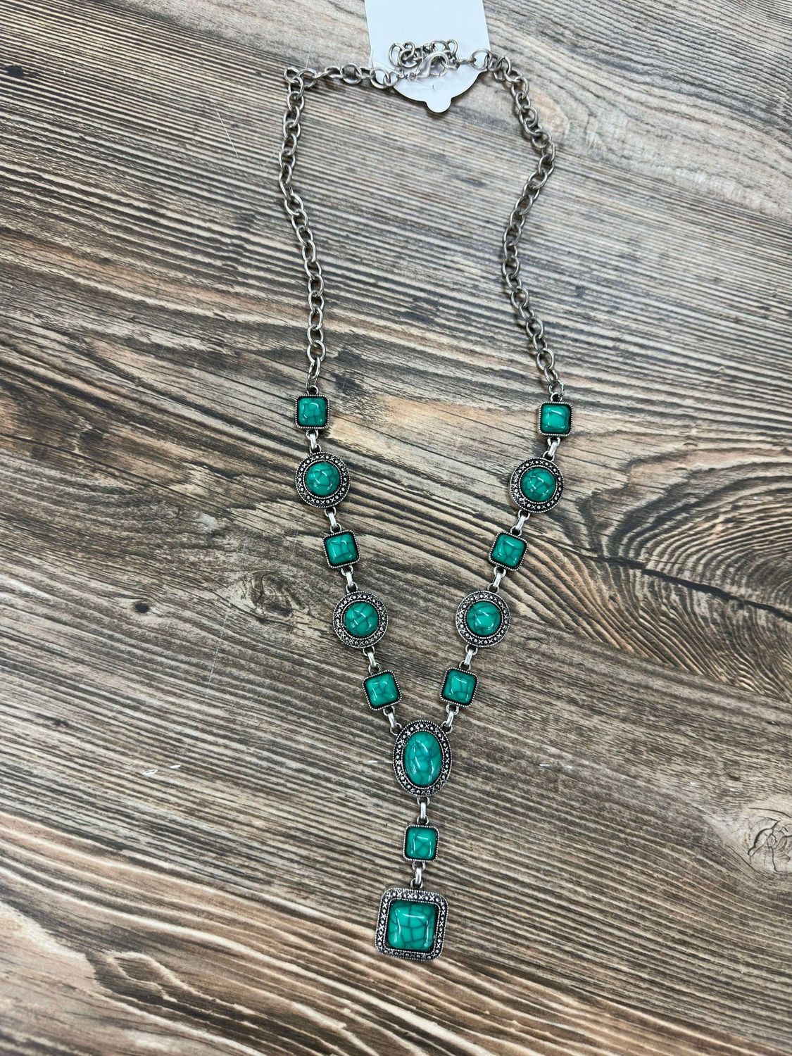 Turquoise Geo Necklace