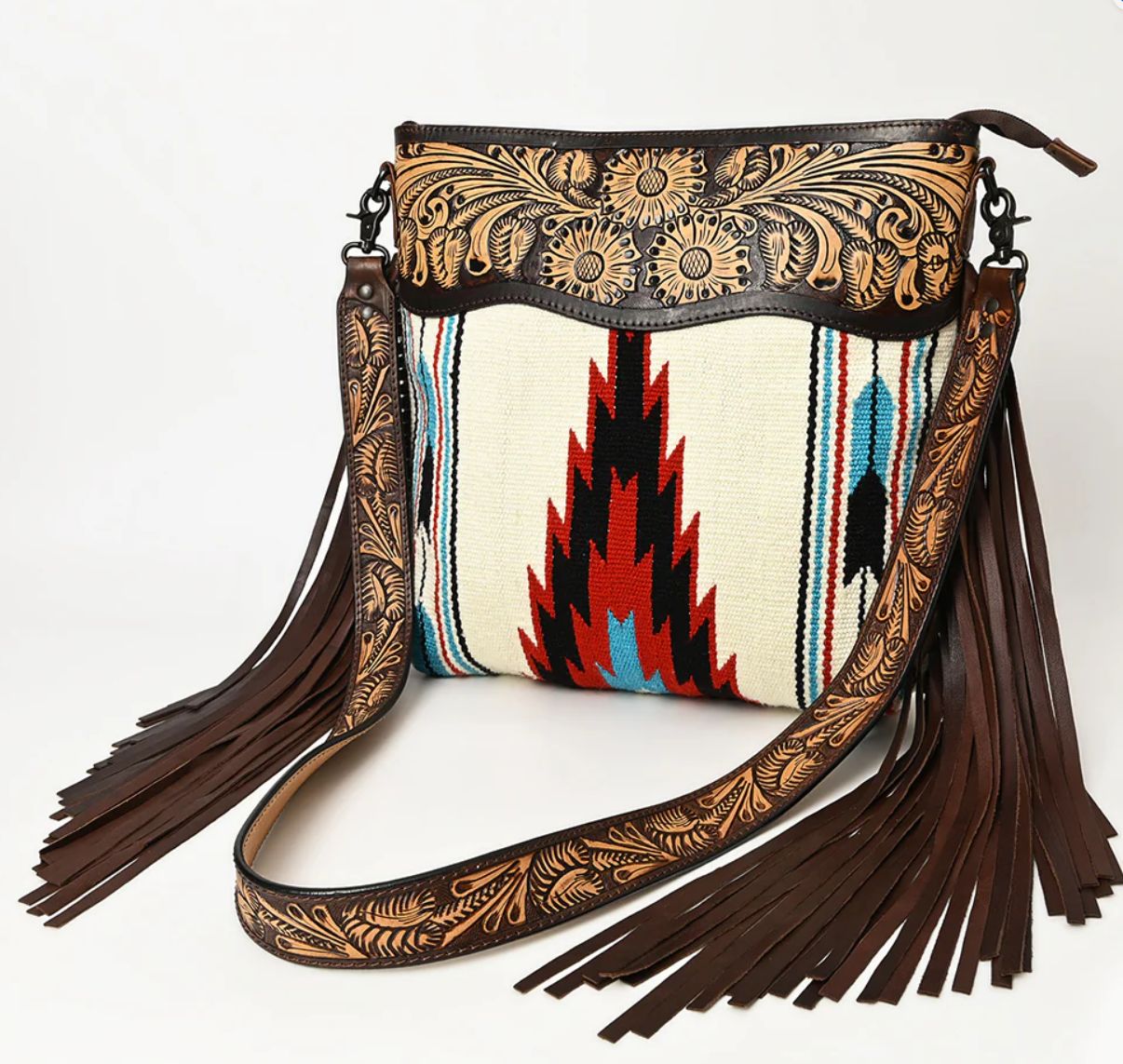 Crossbody Western Leather Women Bag