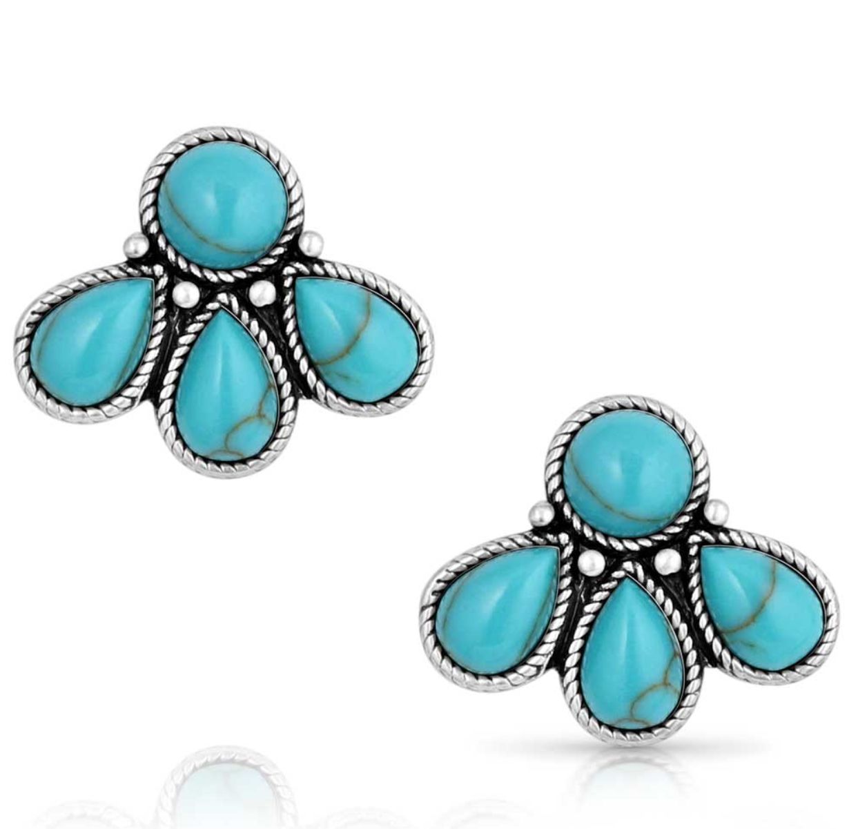 Nature&#39;s Wonder Turquoise Earrings- MS