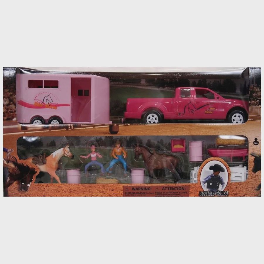 Big Time Rodeo Play Set Barrel Racing