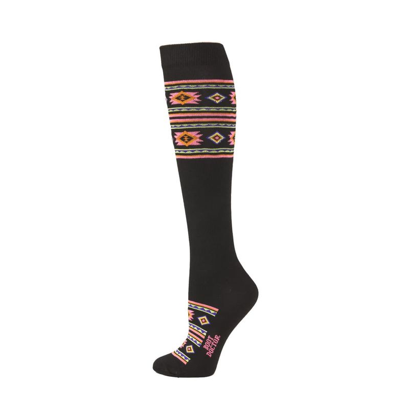 Women&#39;s Boot Doctor Socks Southwest Neon