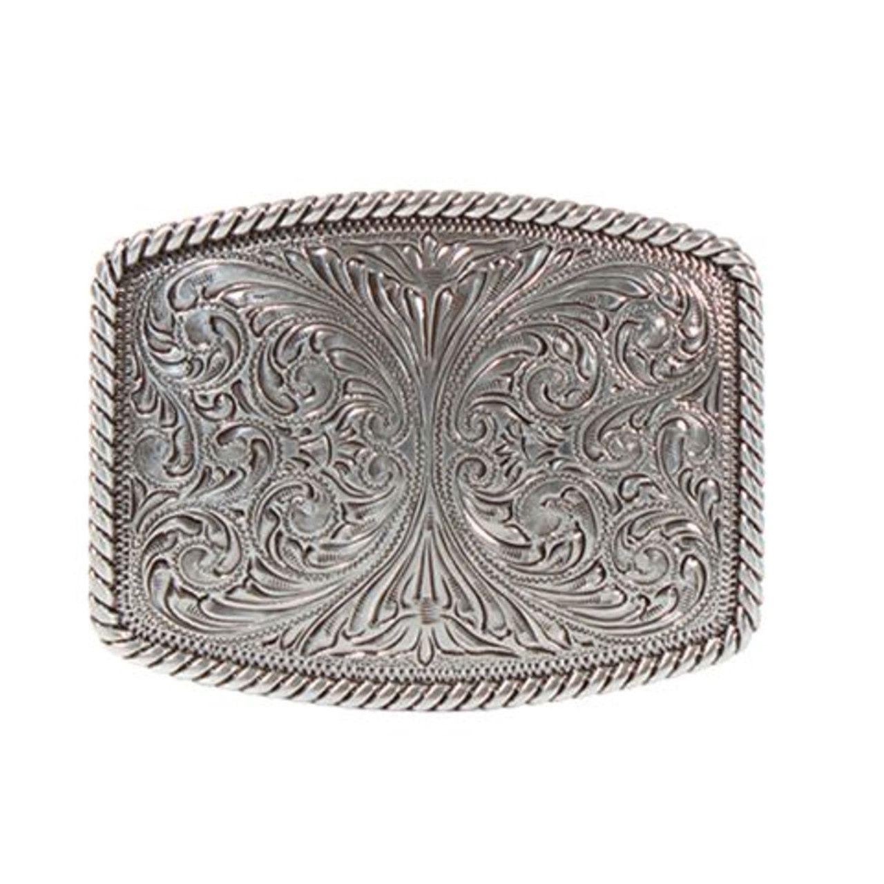 Nocona Twisted Floral Belt Buckle